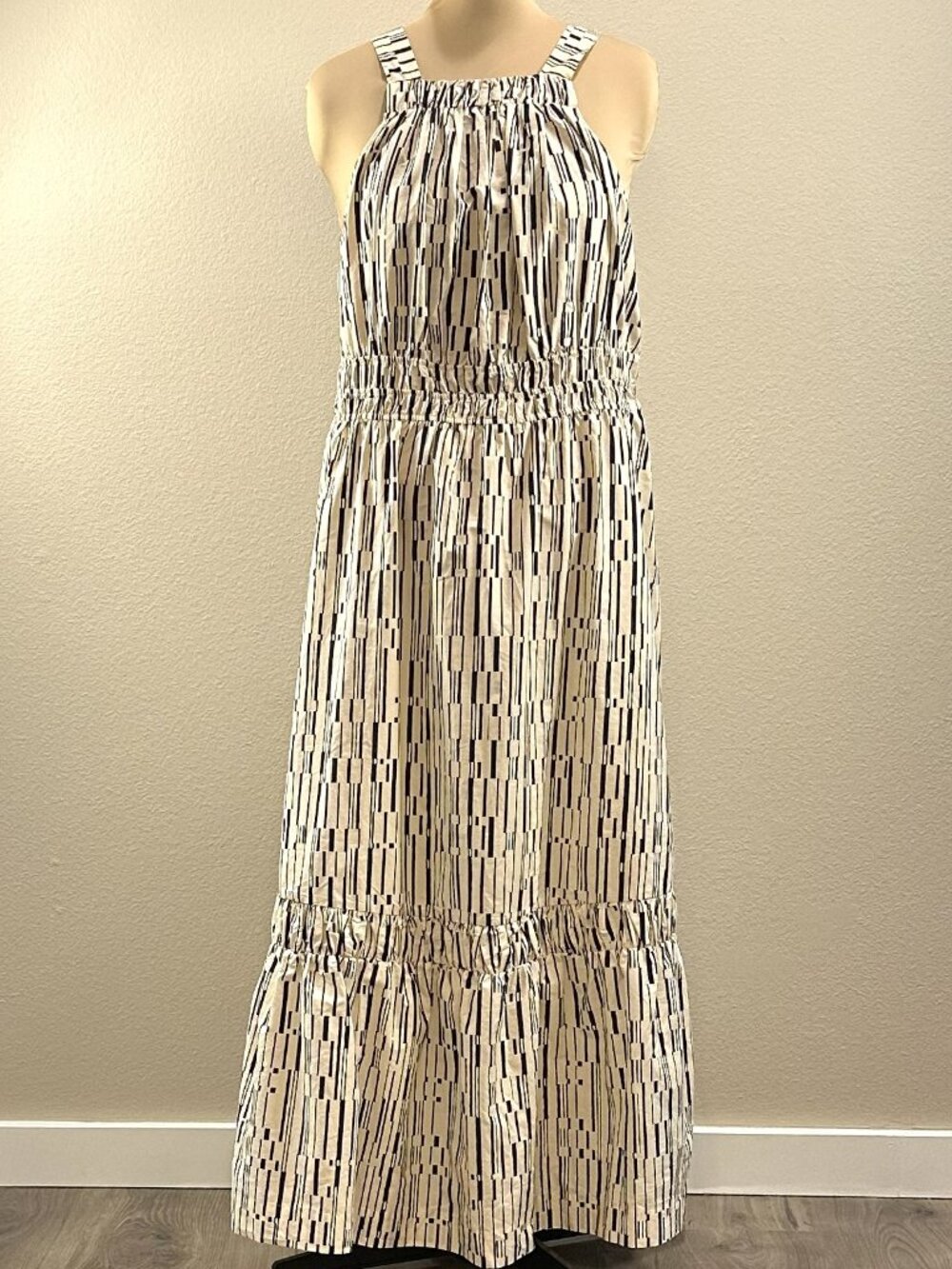 Anthropologie Somerset Poplin Maxi Halter Dress NWOT - Picture 2 of 7